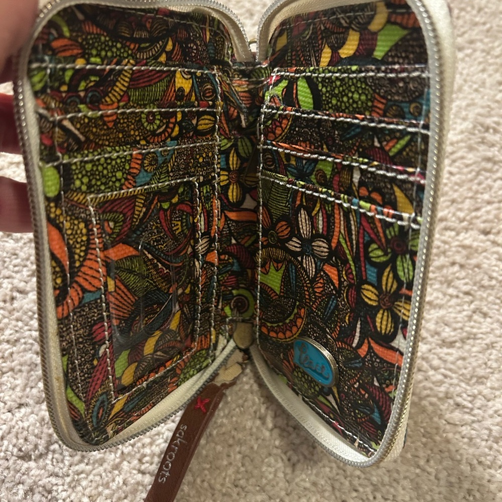 Sakroots Colorful Patterned Wallet - Picture 4 of 4